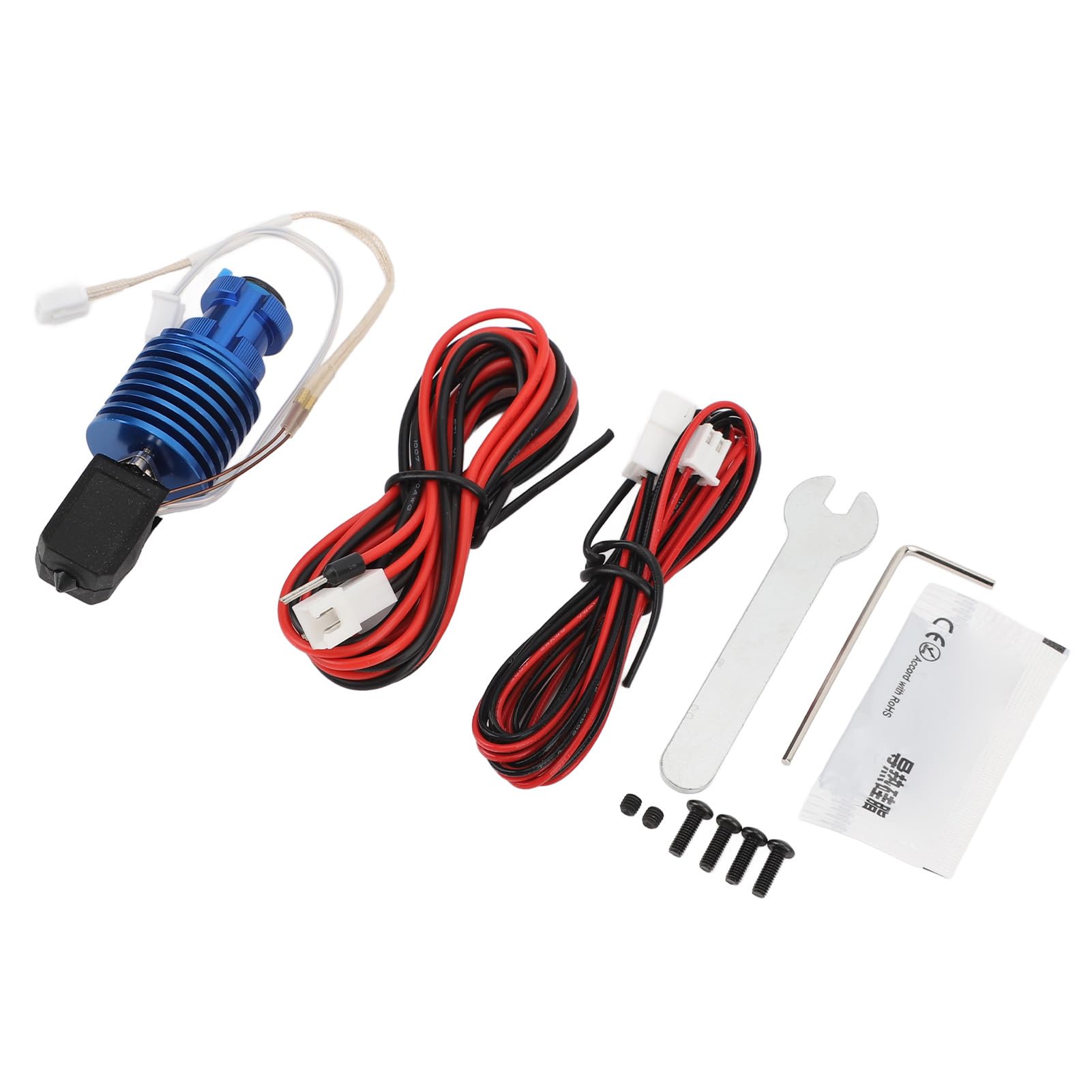 Kit Hotend Interamente in Metallo per Ender 3, Ender 3 V2, Ender 3 Pro, CR10, CR10S, VORON V0, VORON 2.4, Supporta PLA, PETG, TPU, Diametro Filamento 1,75 Mm, Compatibile con