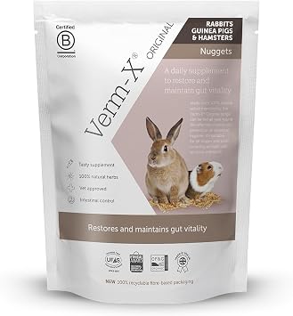 Verm-x Nuggets For Rabbits and Small Pets 180g