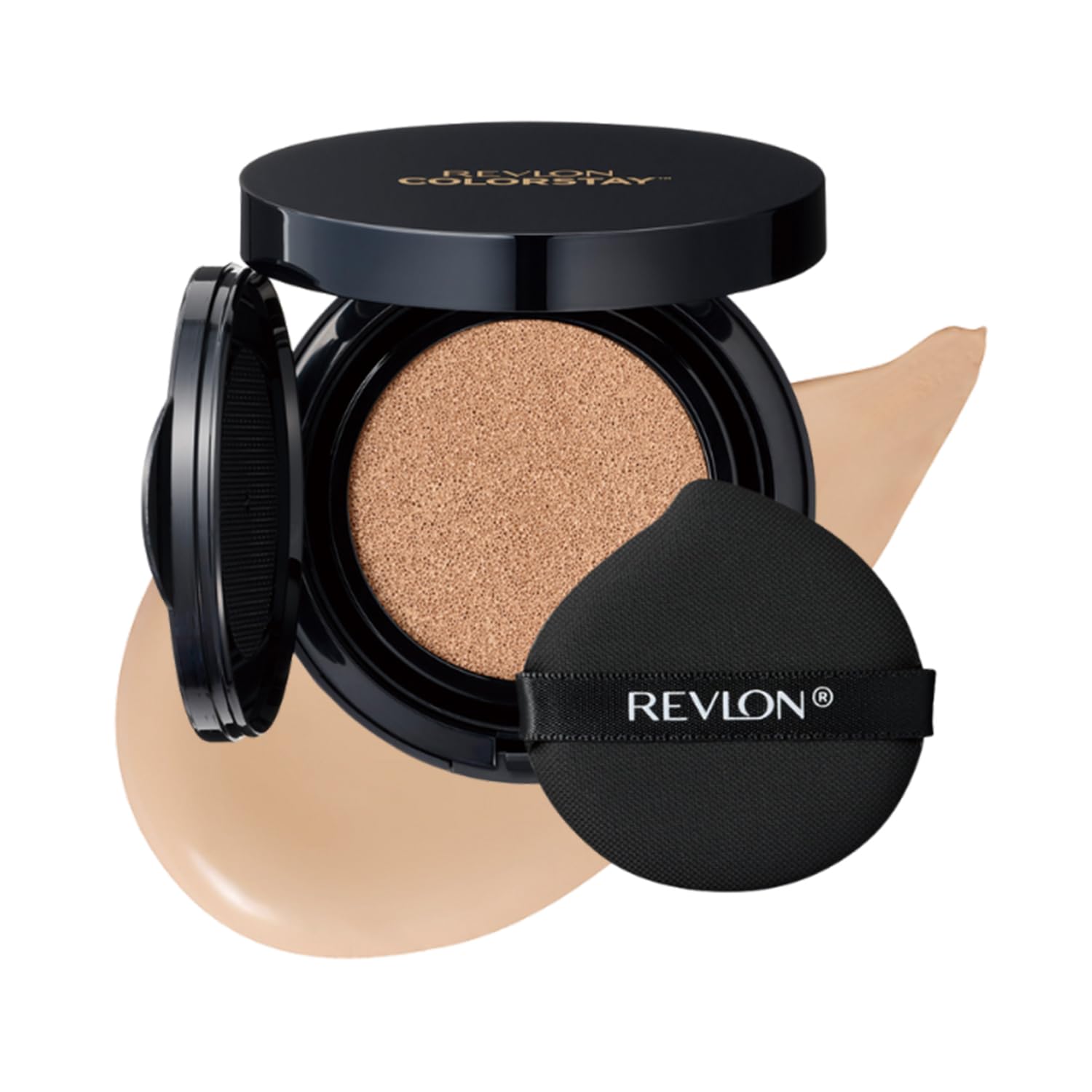 REVLON カラーステイ ロングウェア UV クッション ファンデーション 003 ヌード