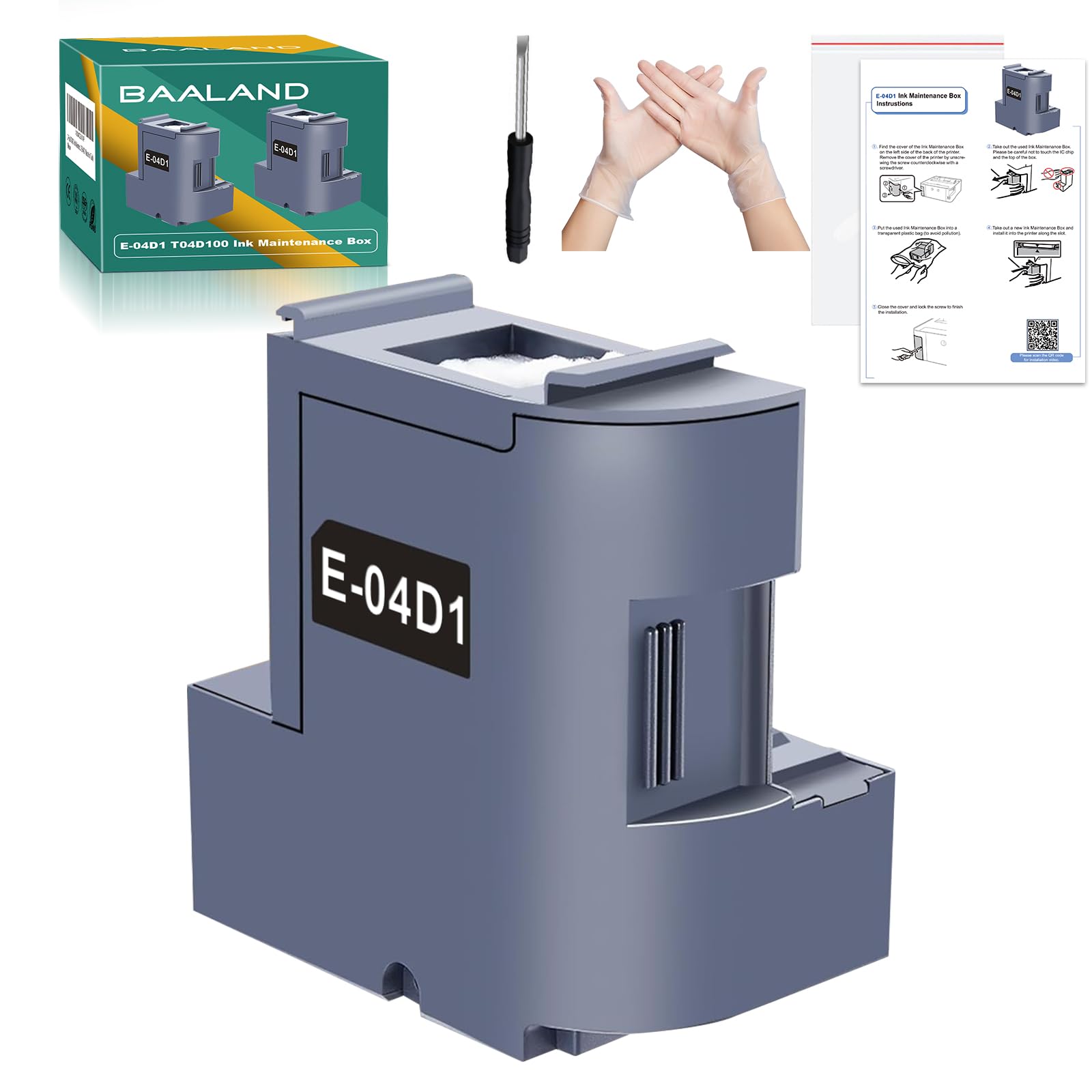 Amazon.com: T04D1 Ink Maintenance Box Replacement for Epson