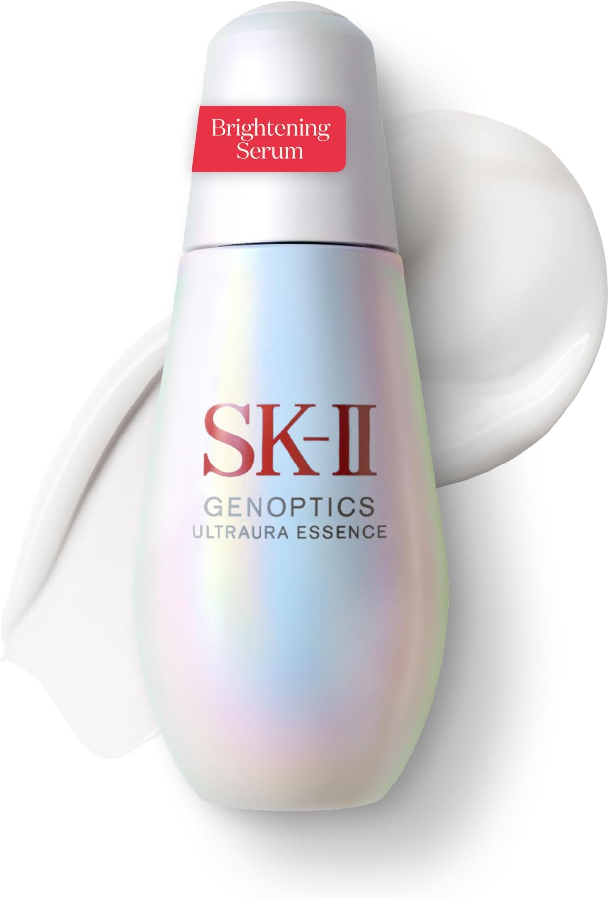 GenOptics Essence Brightening Serum - Radiance Boosting Face Serum to Target Sun Spots, Dullness & Uneven Texture - Improves Natural Regeneration for Youthful Skin (1.7 oz)