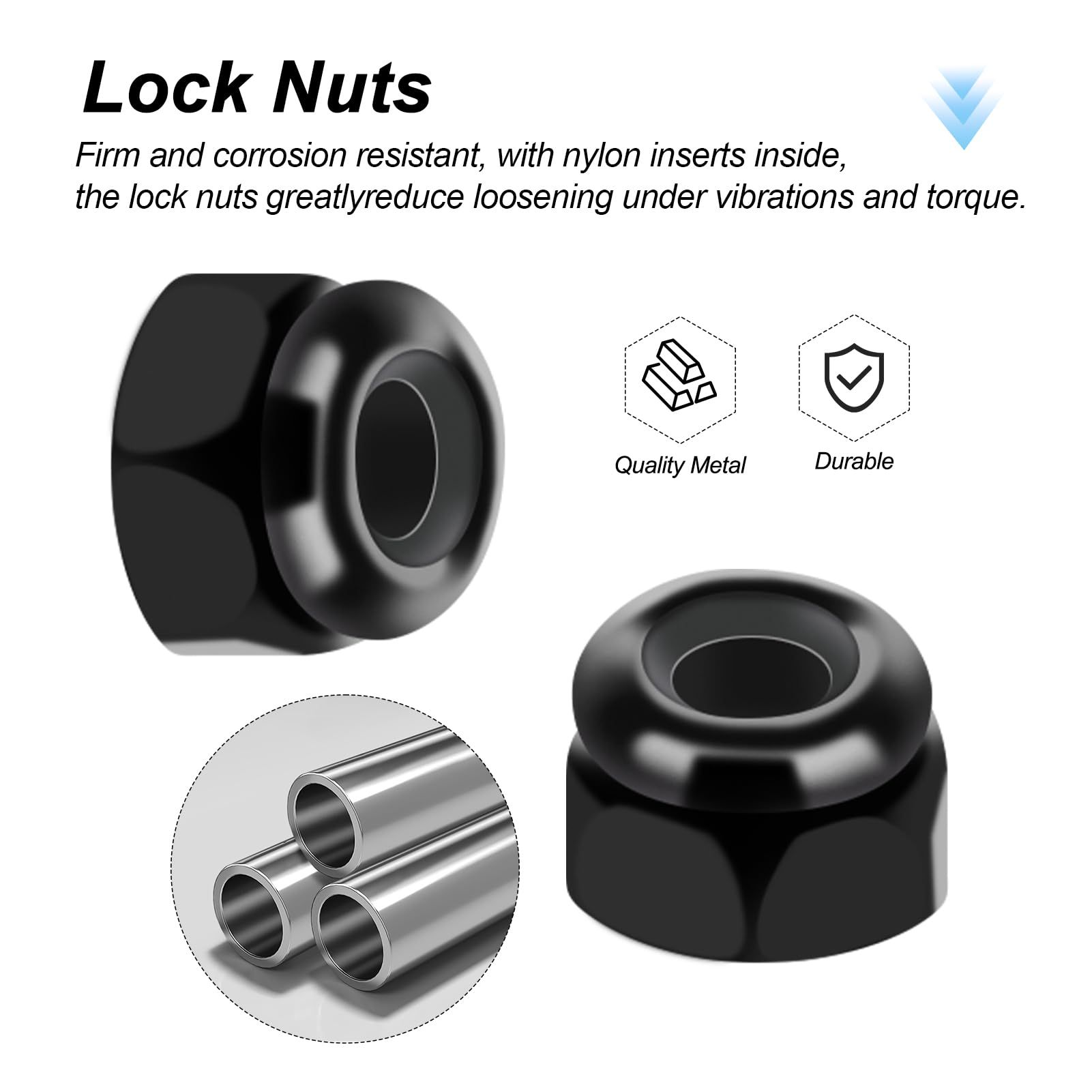Amazon.com: HobbyPark 100pcs SCX24 Wheel Lock Nuts M2 for