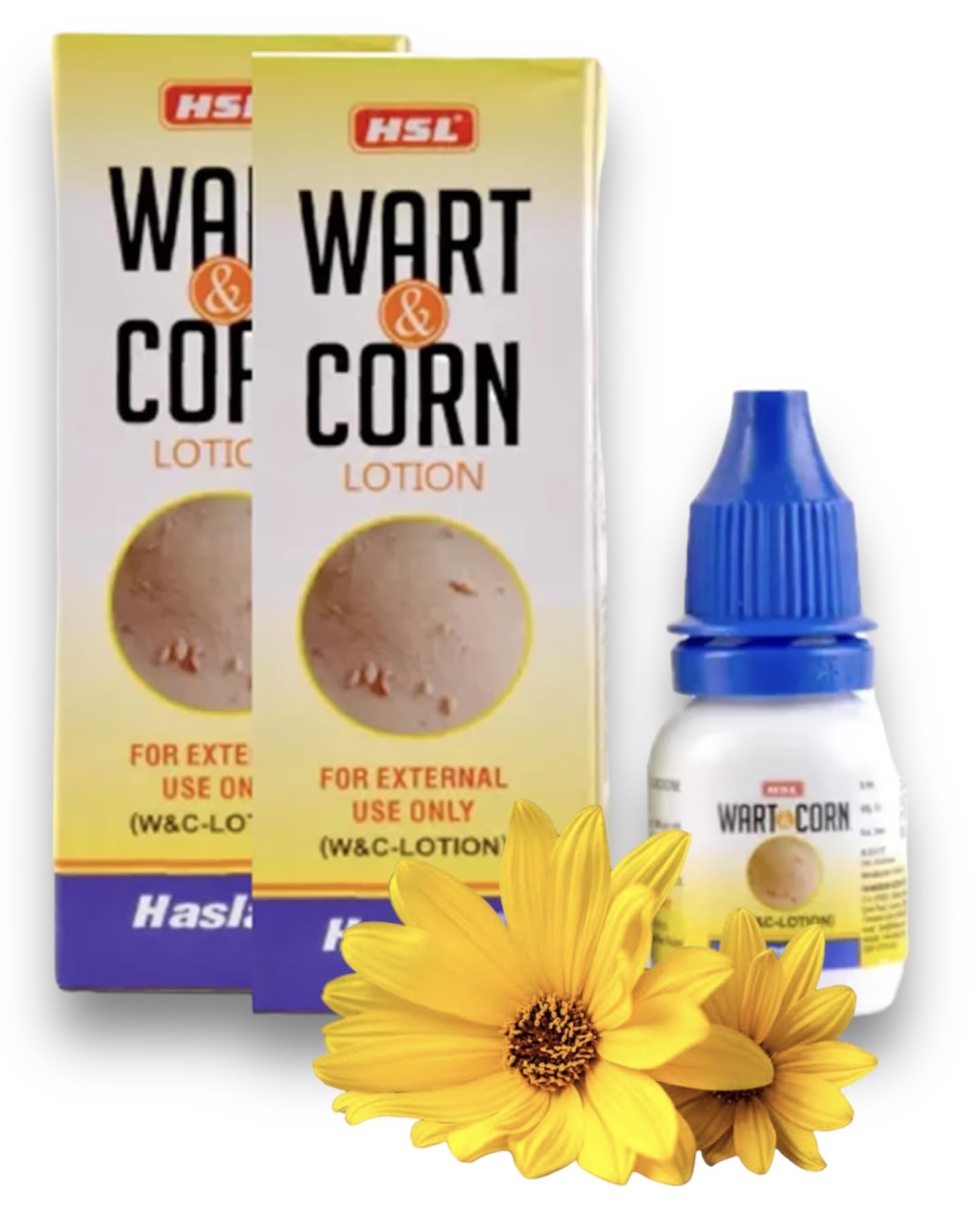 Haslab Warts And Corn Lotion (10ml) - Set of 2 Bottles-image-45