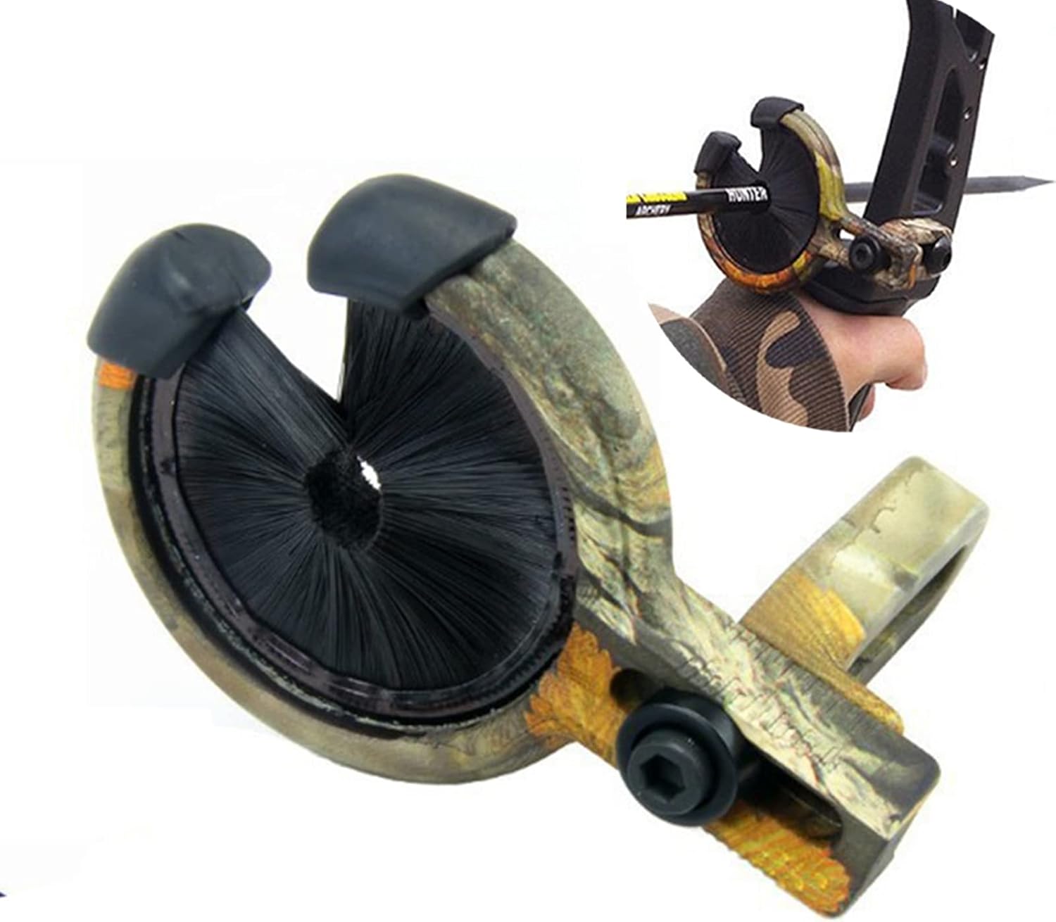 Whisker Biscuit Arrow Rest, Archery Compound Bow Brush