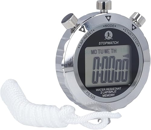 Miniatura 3 de Stopwatch Timer,0.01 Second Timing Handheld Digital Stopwatch with Alarm Calendar for Running Football Fitness