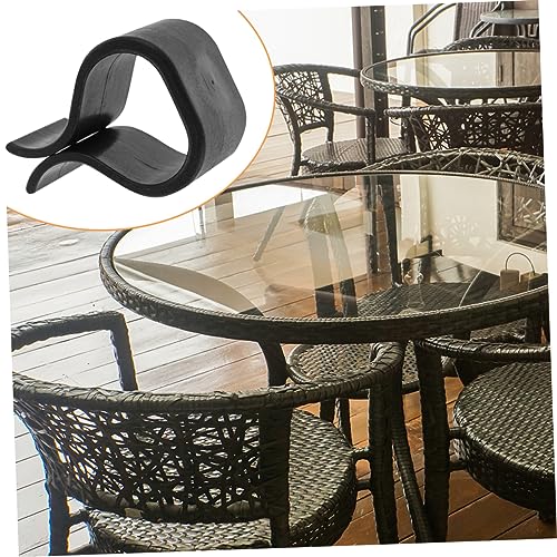 HOMSFOU 48 Peças Clipes De Móveis De Vime Clipes De Sofá De Pátio Grampos De Móveis Clipes De Sofá S