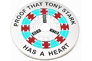 Proof that Tony Stark has a Heart Enamel Pin
