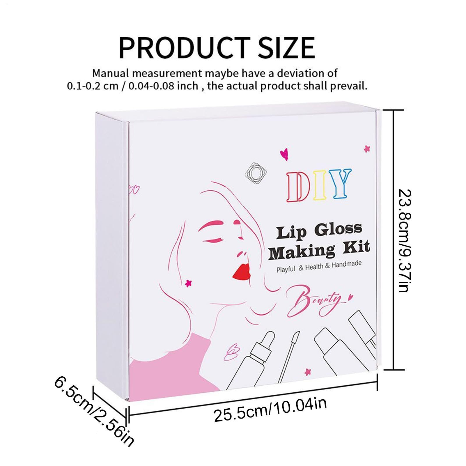Kit per Creare Gloss Labbra Fai da Te Set Artigianale di Gloss Labbra | Kit Fai Da Te Per Creare Il Lucidalabbra Per Donne Ragazze Amanti Del Trucco Principianti Adolescenti Principesse