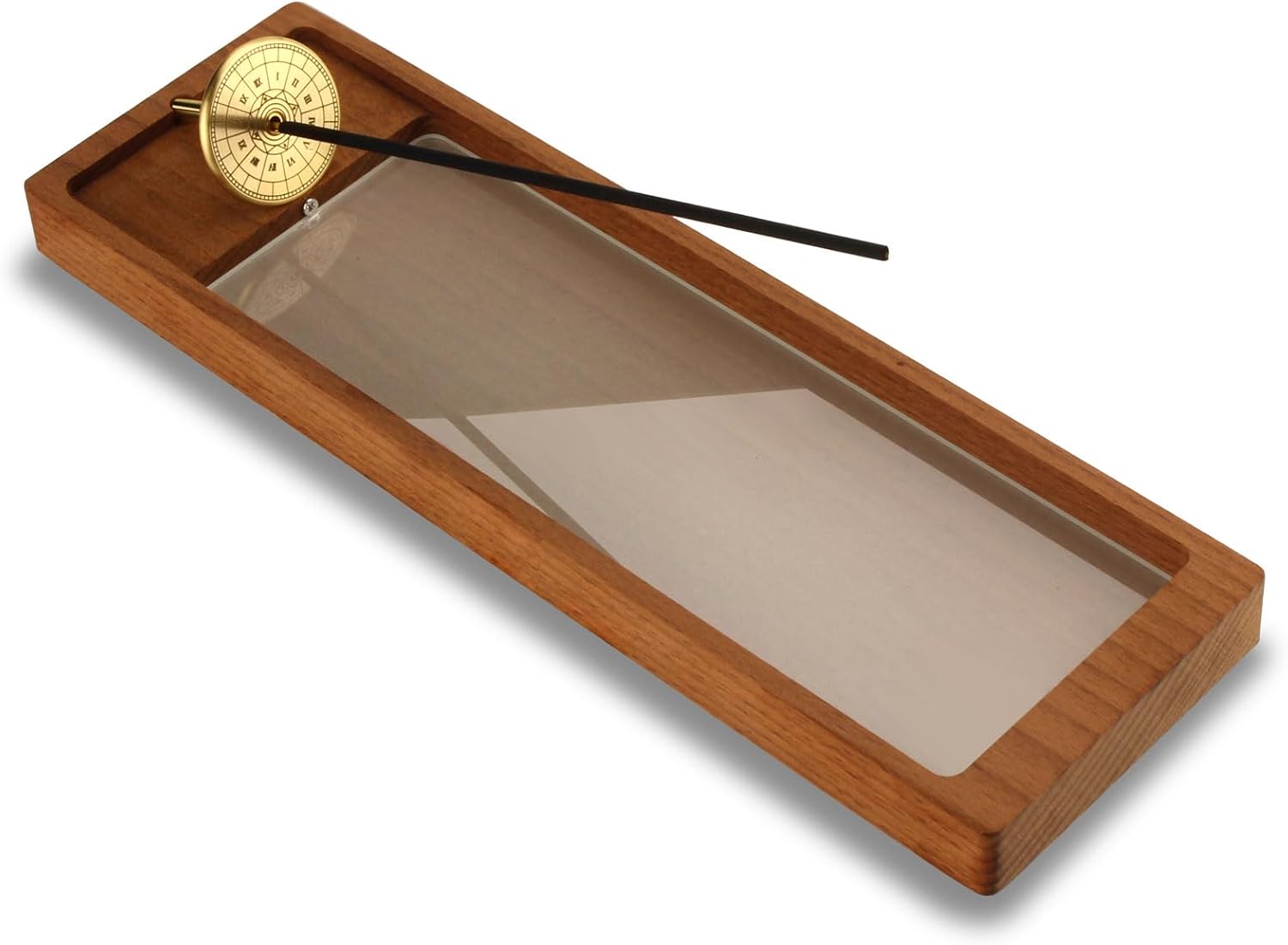 AEFTJI Incense Sticks Holder with Easy Clean Glass Tray