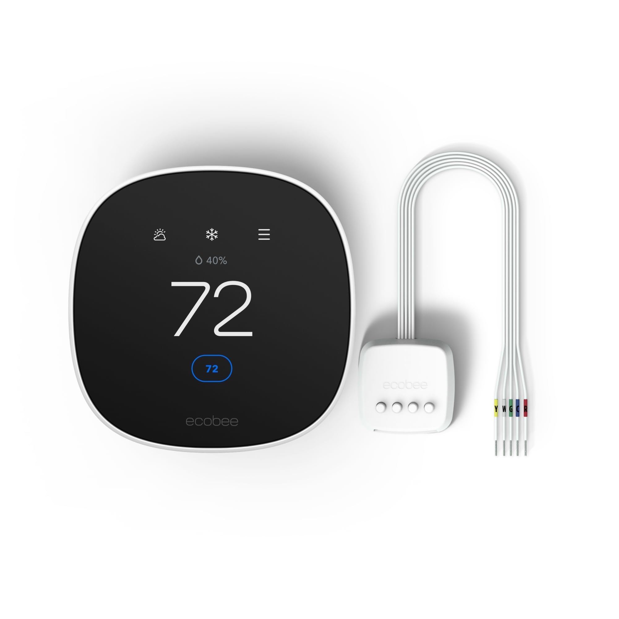 ecobee Smart Thermostat Essential with Power Extender Kit