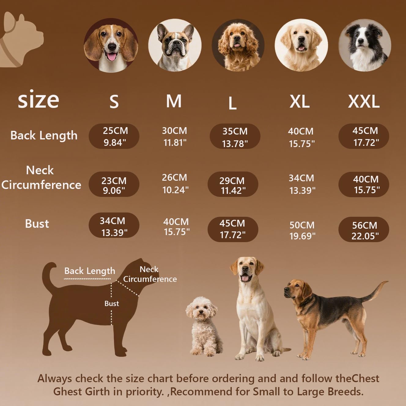 Small/Medium Dog Sweater, Warm Dog Winter Coat w/Sleeves, Comfortable High Neck Premium Dog Clothes for Mini Poodle-Best for Holidays, Daily Walks S Red