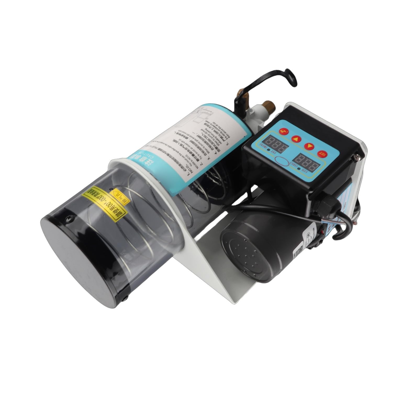 Haofy Elektryczna Pompa Olejowa Automatyczna Pompa Smaru Paliwowego Ustawiany Czas dla Systemów Smarowania Obrabiarek AC 220 V