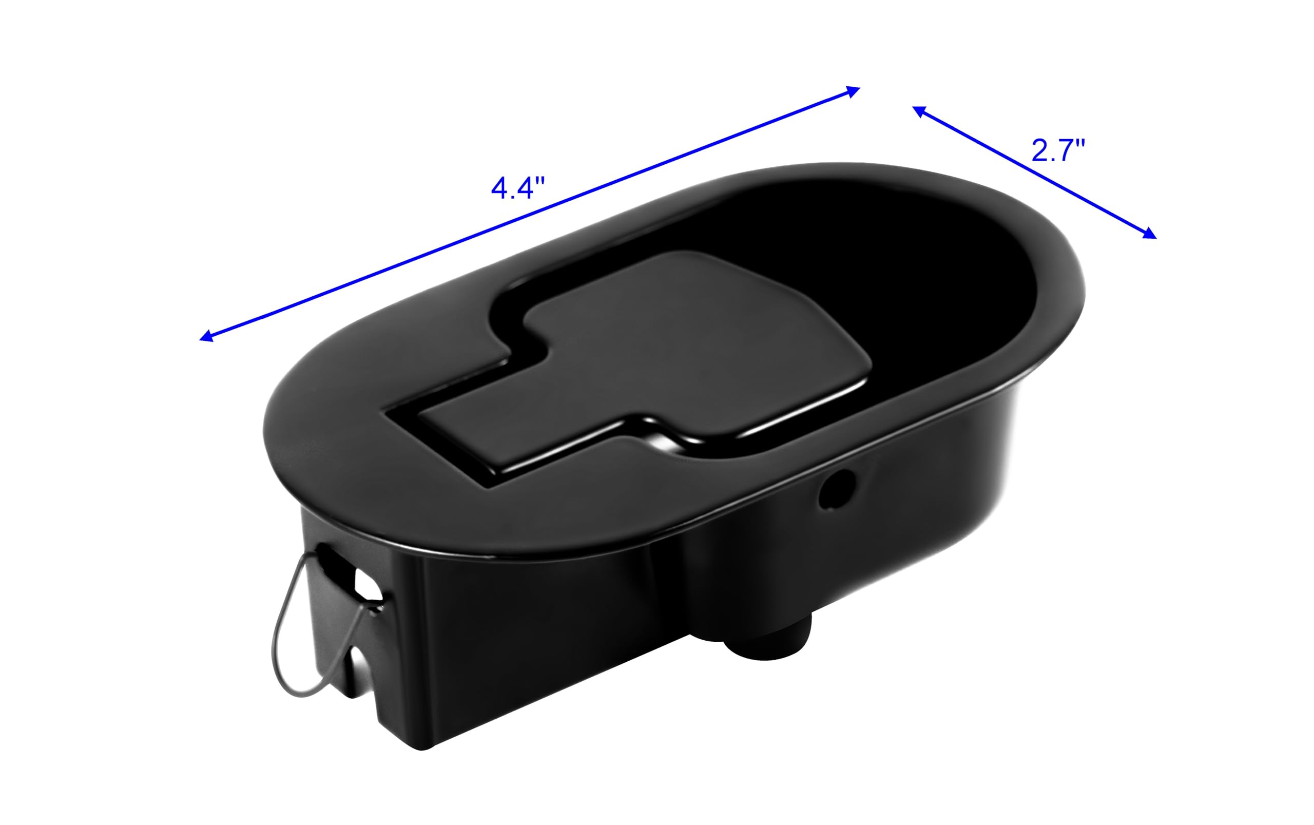 KUANYUOO Universal Heavy-Duty Metal Pull Recliner Handle, Fits Ashley and Other Brands - Release Handle for Sofa or Recliner, Size 2.7