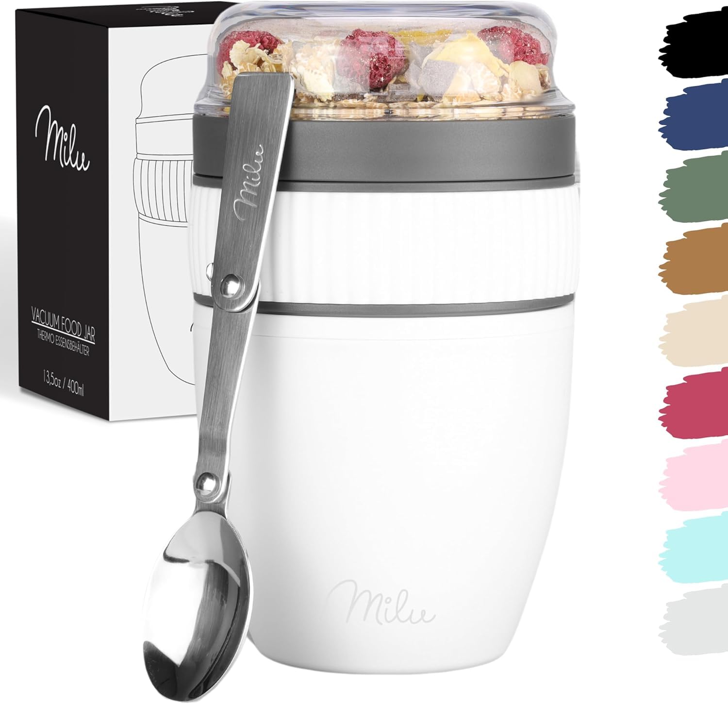Milu MüsliBecher to go 400ml MüsliMax Becher