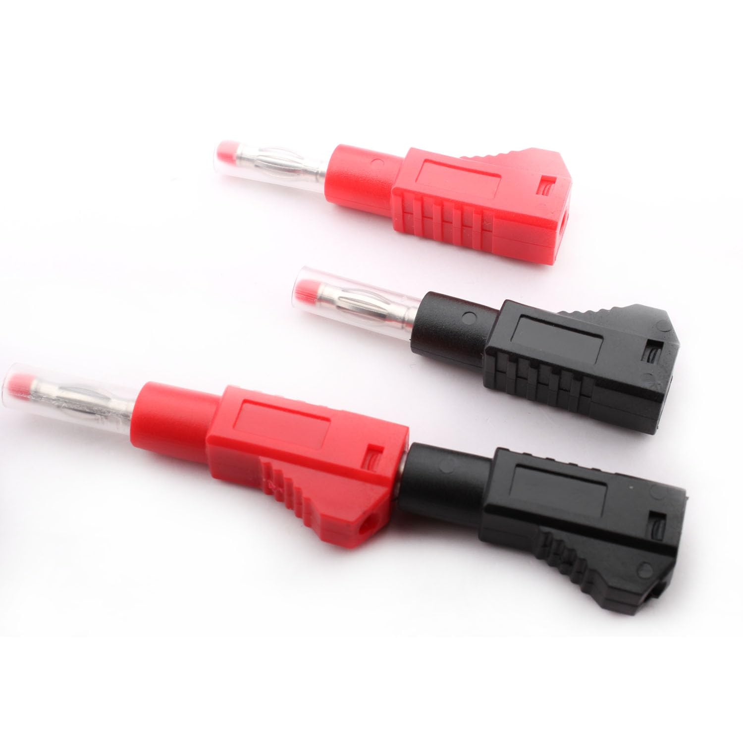 Cikonielf Fiche Banane Lot De 10 Fiches Bananes Sans Soudure 4 Mm à Vis