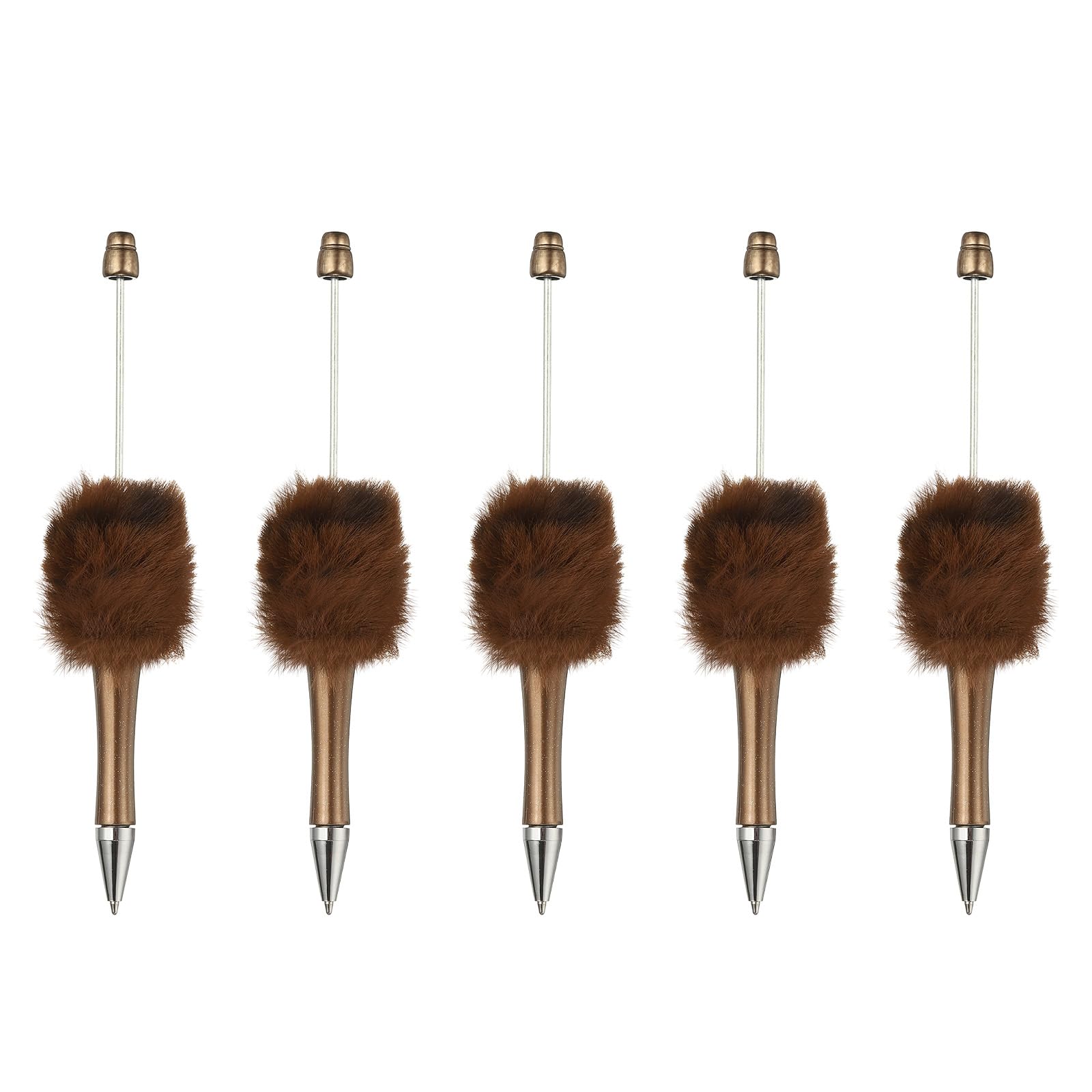 PATIKIL 5Pcs Fluffy Beadable Pens