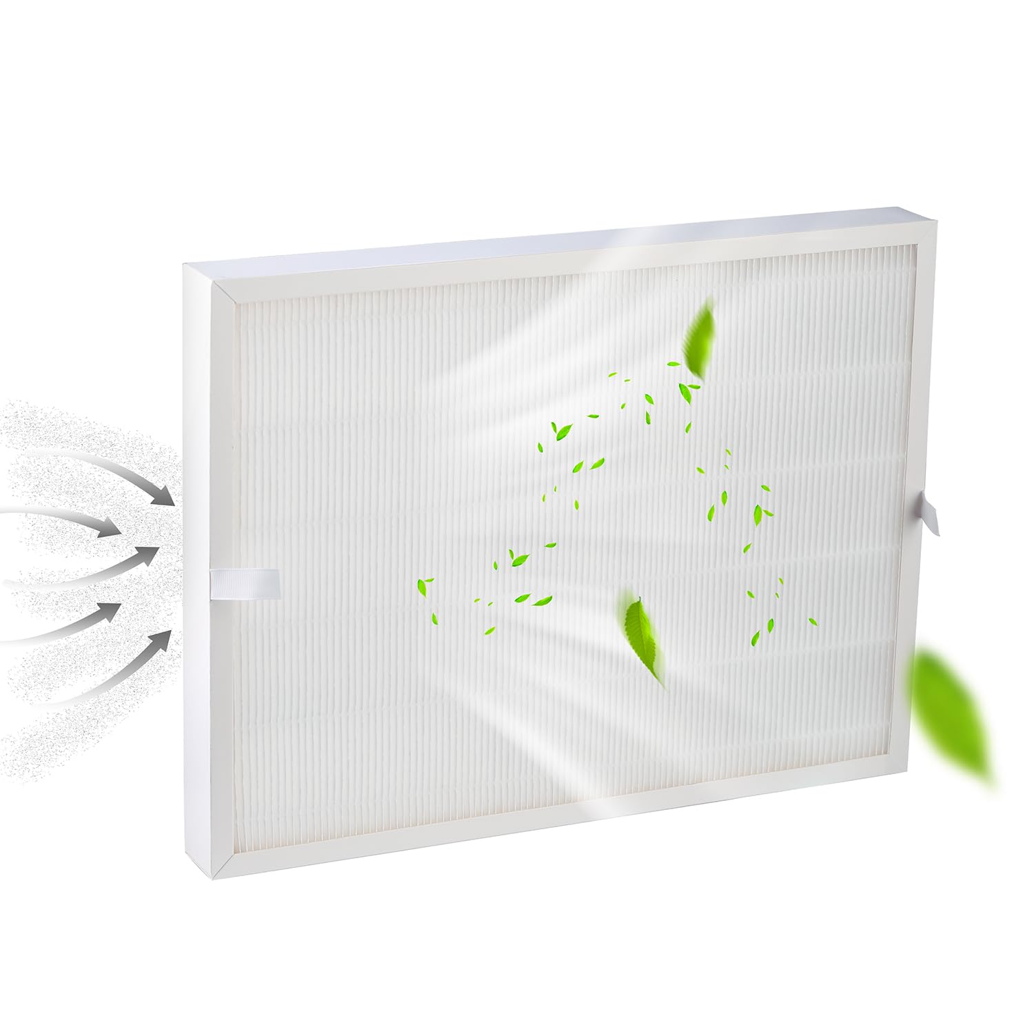 FFU H12 HEPA Filter Replacement(16.14" x 12.28"x1.5"), Compatible with FFU Laminar Flow Hood （Only Filter）