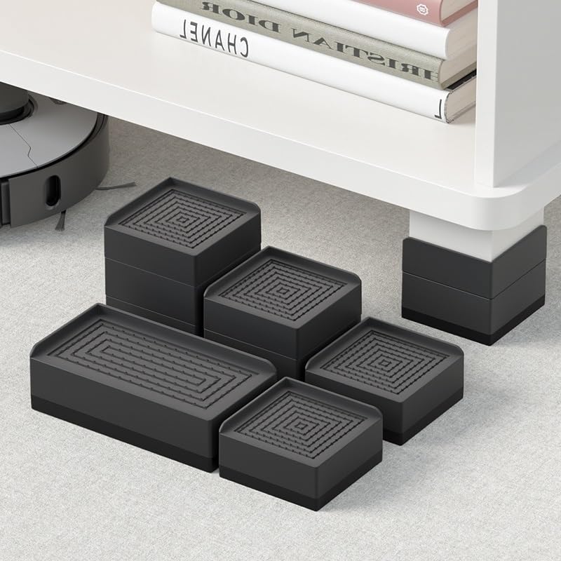 Almohadillas elevadoras para sofá o zapatero, pack de 4 elevadores ajustables B2L 2