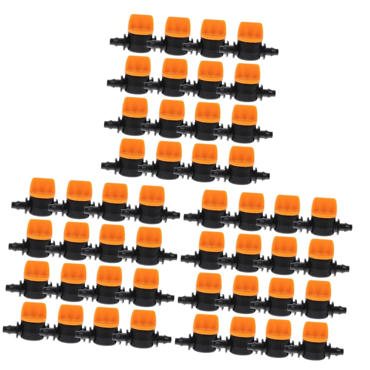 Toddmomy 60pezzi Valvole Per Irrigazione Regolabili Connettori Per Tubo Da Giardino Fitting Mini Valvole Per Controllo Flusso Impermeabili e Antileakage