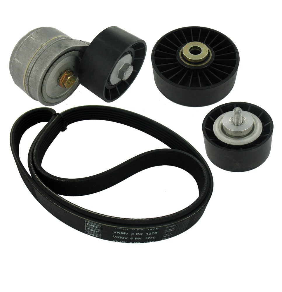 Courroie Poly-V SKF VKMV 6PK1698 - Pour Accessoires, Compatible VW Golf, BMW, PEUGEOT 206 Etc.