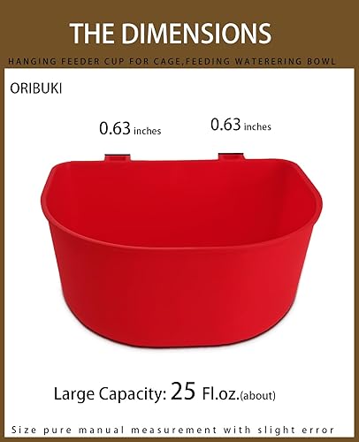 Miniatura 2 de 10 cuencos duraderos de 25 onzas líquidas para mascotas, para pájaros, hámster, conejo, pollo, gato, perro, 10 unidades