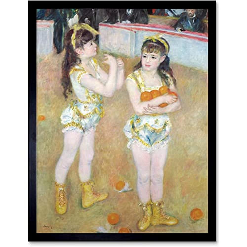 Renoir Acrobats Cirque Fernando Wartenberg Sisters Painting Unframed Wall Art Print Poster Home Decor Premium