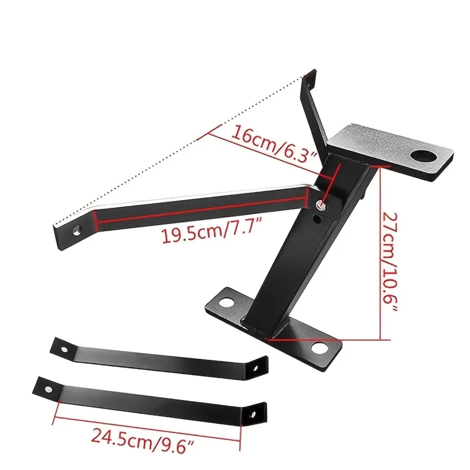 Rasenmäher Traktor Anhängerkupplung Anhänger Haken Unterstützung Pro Tow Mover Hitch Kit for Radfahren