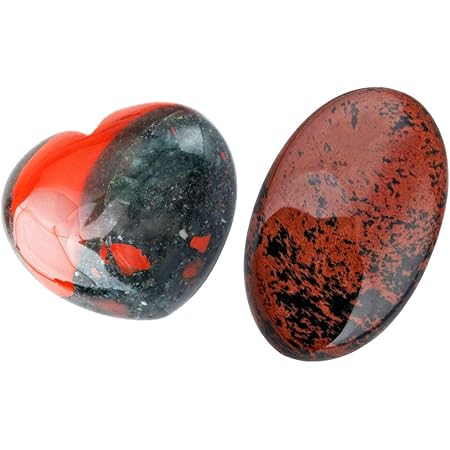 Amazon Com Sunyik Polished Love Heart Soap Palm Stone Set Healing Crystal Pocket Worry Energy Stones With Gift Box For Valentine S Day Mahagony Obsidian Dragons Blood Home Kitchen