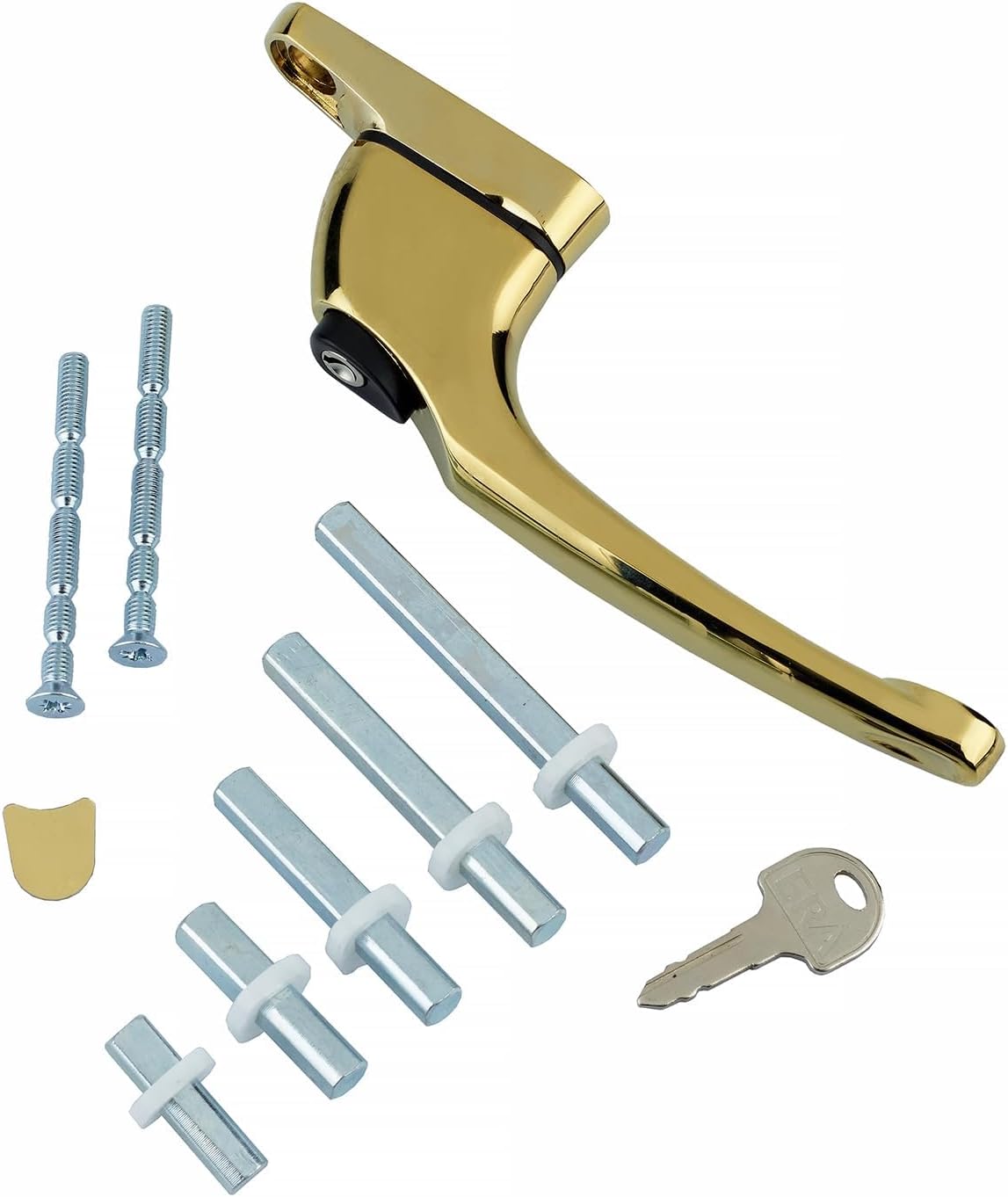 ERA Universal Window Handle Inline Espag Handle Multi-Spindle Gold