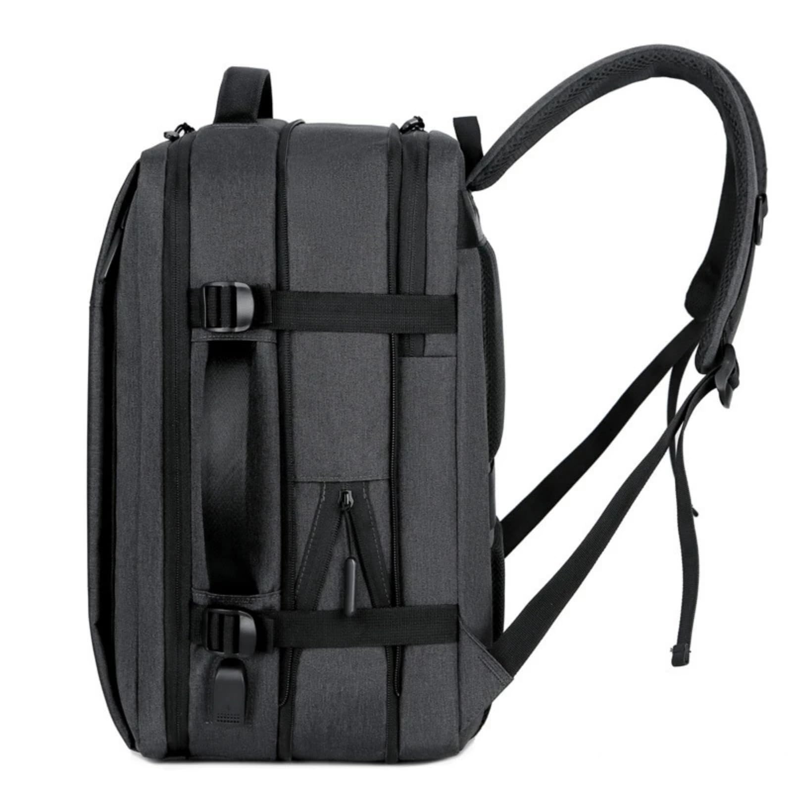 Mochila escolar Zaino per Laptop Aziendali di Grande capacità con Porta Ricarica, da Viaggio Resistente all'Acqua Viaggi Lavoro