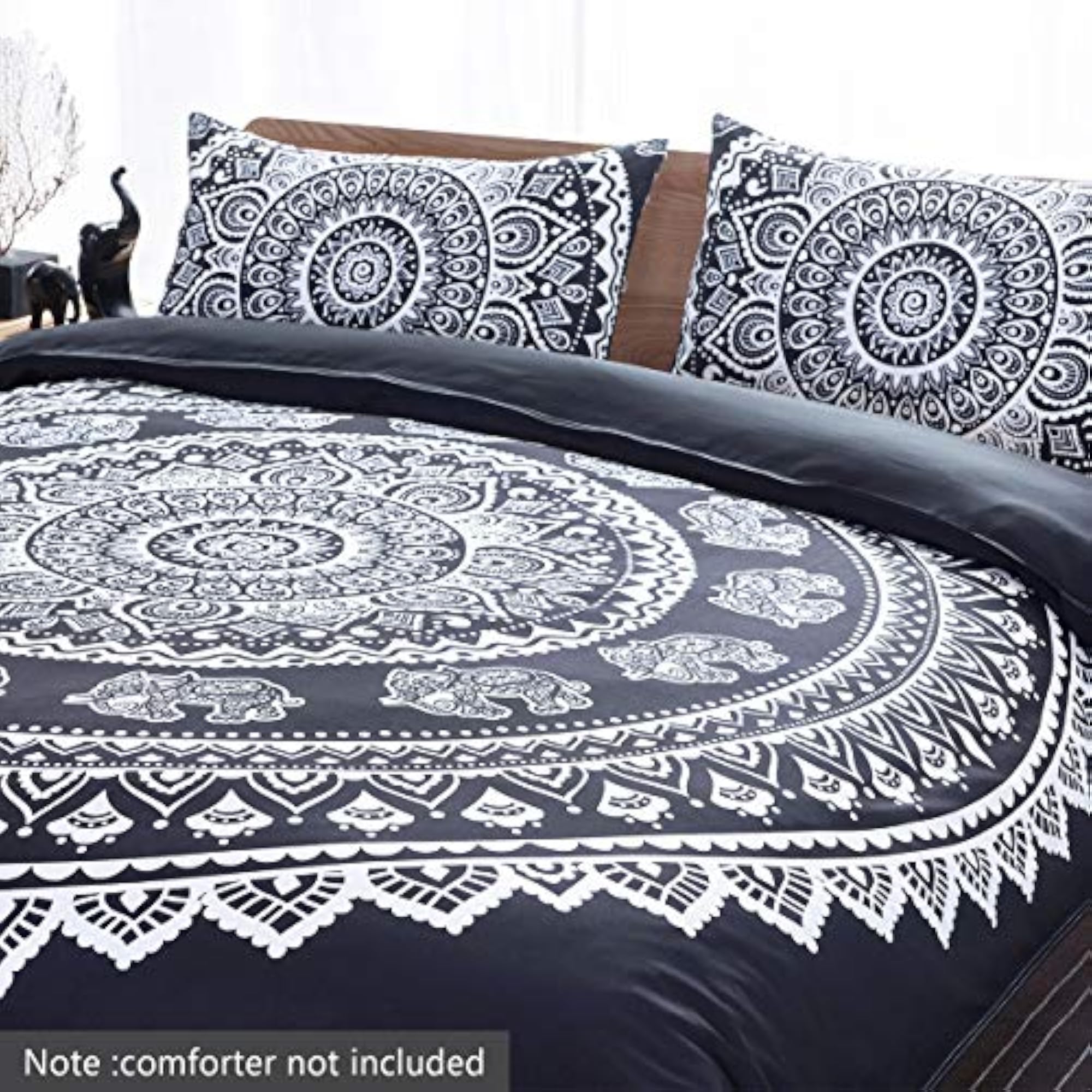 3 Piece Bohemian Duvet Cover Sets Queen Size