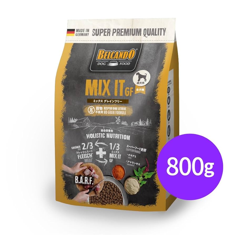 ドッグフード BEL Amazon.co.jp: BELCANDO ベルカンド ミックスイットグレイン