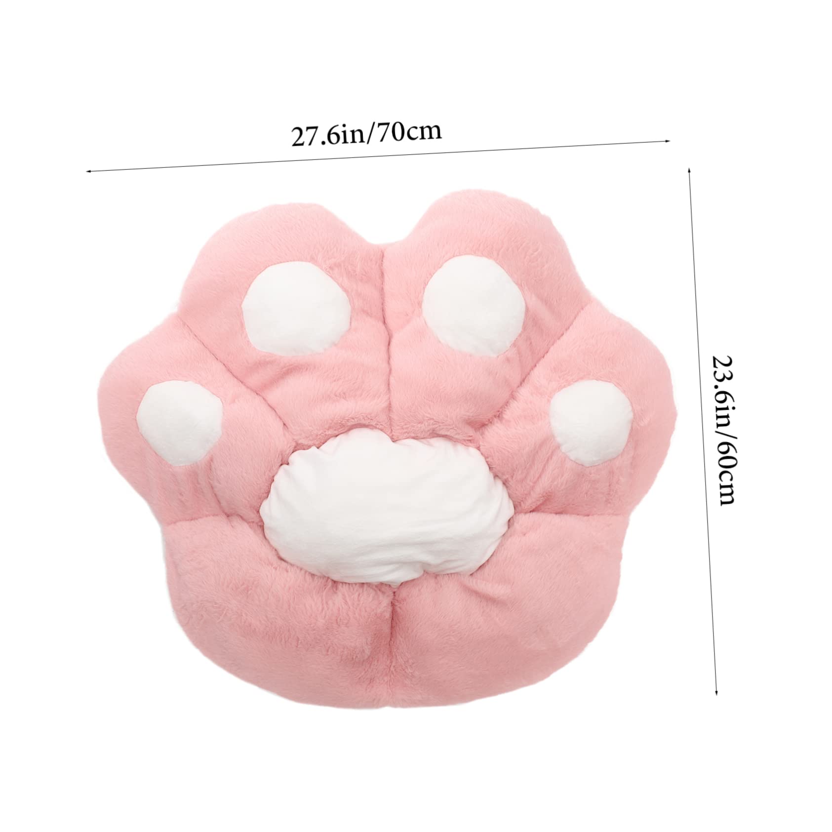 Cuscino Forma di Zampa di Gatto Morbido e Comodo per Sedia da Gaming e Uso Domestico Design Adorabile e Pratico per Adulti