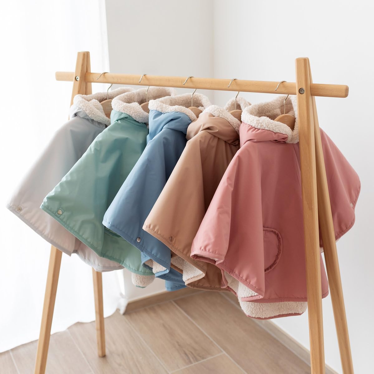 Bemini - Poncho de voyage 9-36m - Imperméable + teddy -