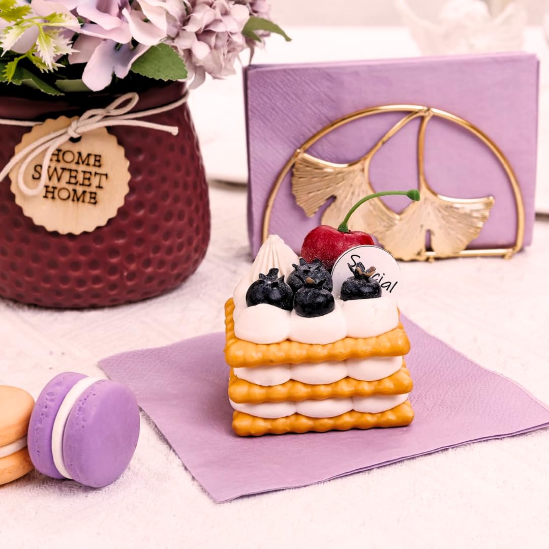 Purple Napkins - 20 Pack for Parties & Weddings -5