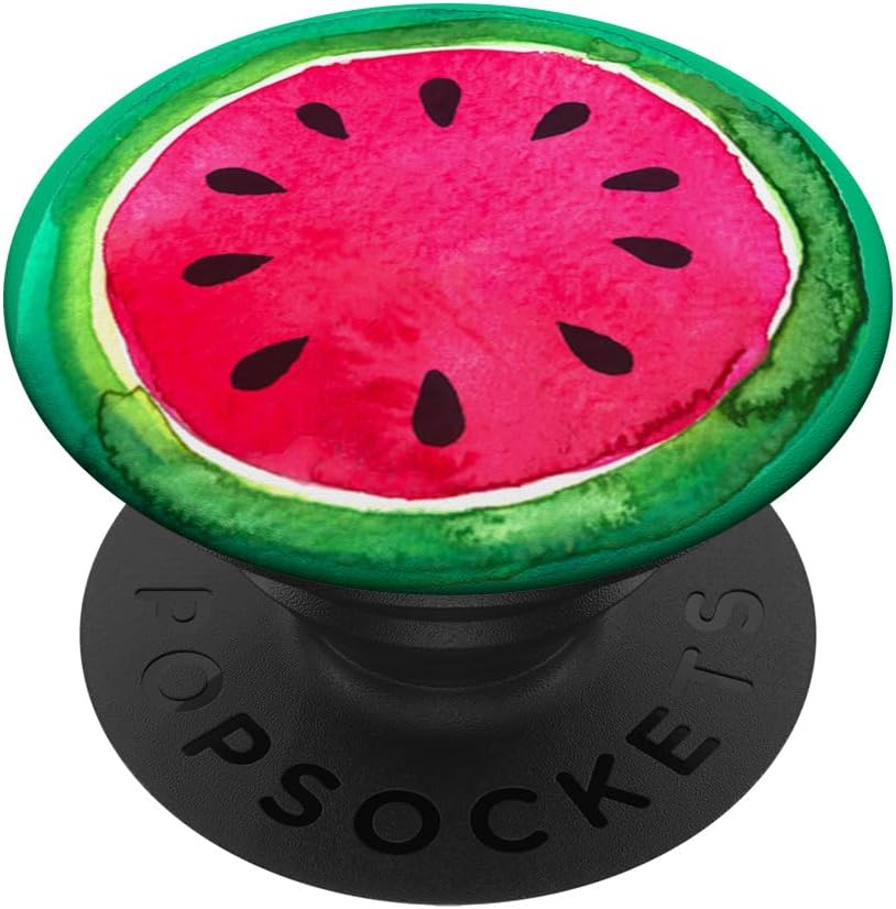 Watermelon Melon Fruit Juice Hawaiian Tropical White PopSockets PopGrip for MagSafe