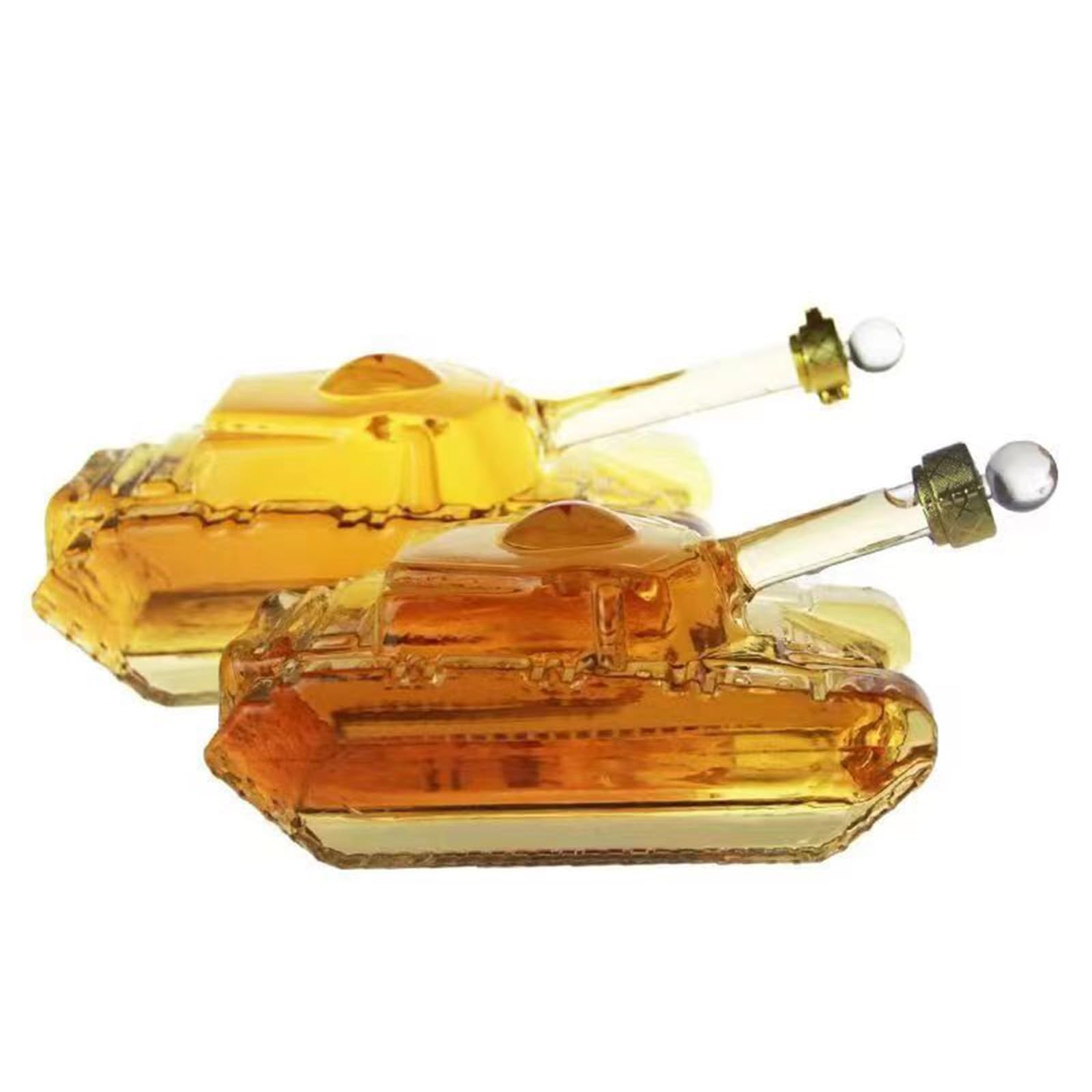 Decantador, Jarra De Vino Vacía Vidrio Transparente Donante Licor Alcohol Recargable for Regalo Veteranos Militares,1500ml