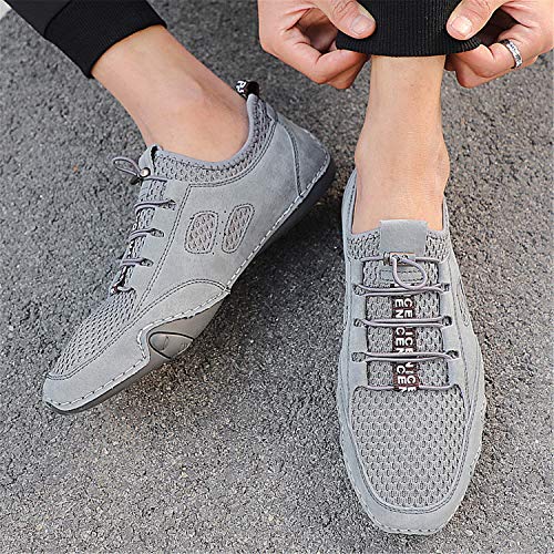 JOYVIP Men's Leather Driving Shoes Casual Comfort Loafer Moccasin2