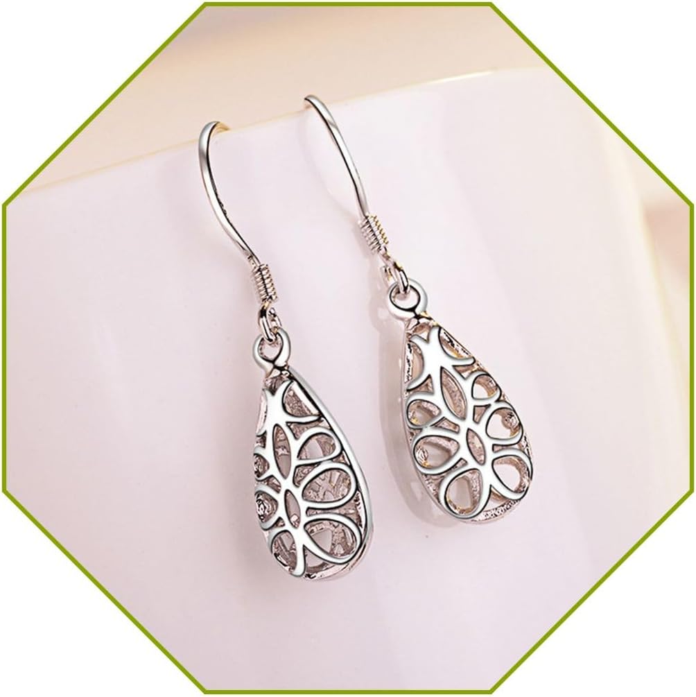 Deals of+The Day Clearance 925 Sterling Silver Stud Earrings for Women Daily Deals Haul Store Amaon Deals Today Clearance Synthetic Diamond Earrings Cubic Zirconia Hypoallergenic Jewelry