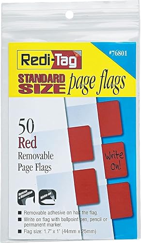 Redi-Tag tamaño estándar bandera de página (76801)
