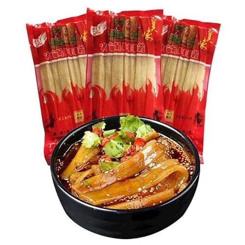 火?川粉 200g/袋 ?薯?粉条 速食酸辣粉 火?食材 火鍋&しゃぶしゃぶ 太い春雨 中国春雨 即食?面スープ ?粉 火?粉条 四川?皮 火?川粉 中華料理 ? (3袋, 川粉200g/袋)