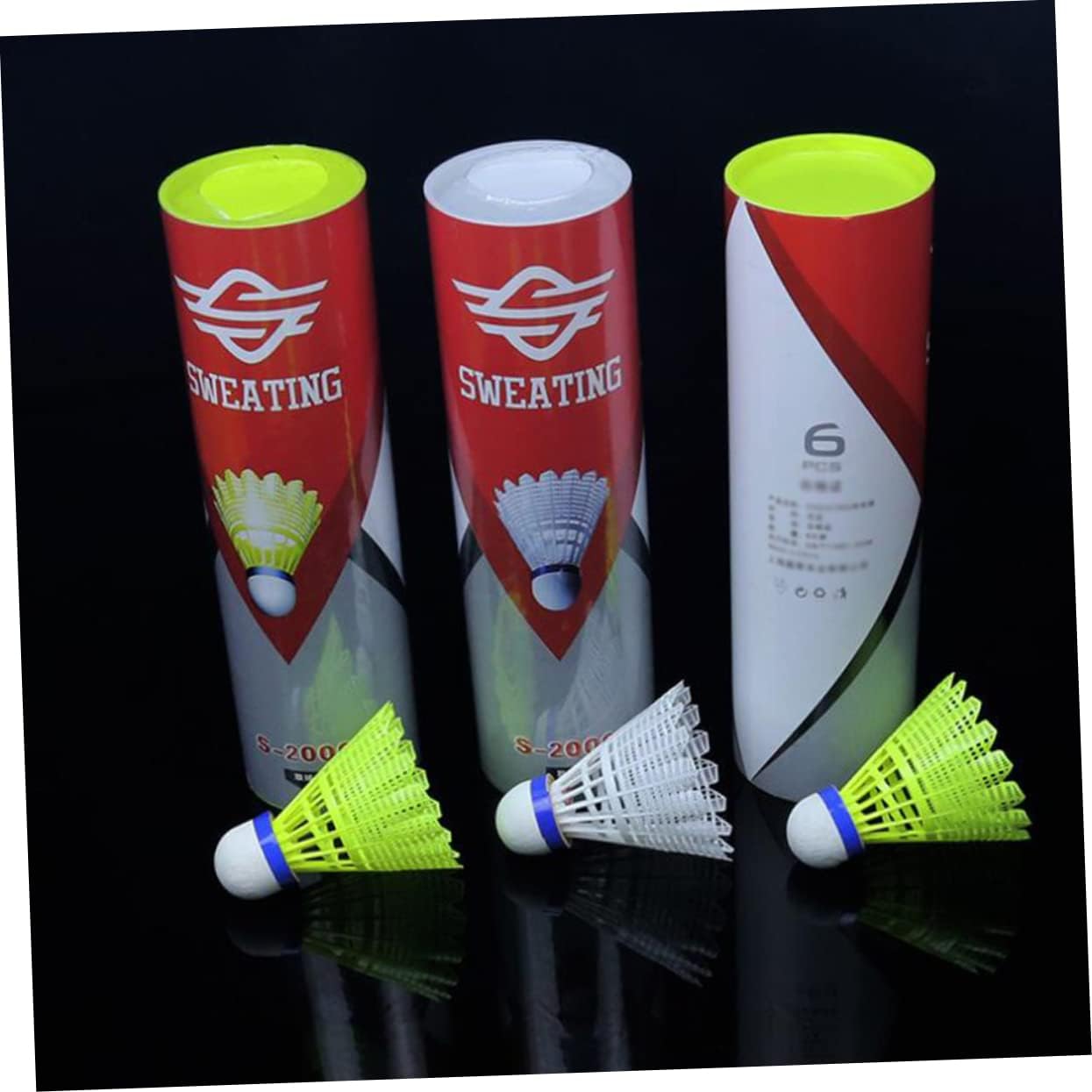 TOYANDONA Training Badminton Balls Badminton Shuttlecock Shuttlecocks Badminton Shuttlecocks Badminton Accessories