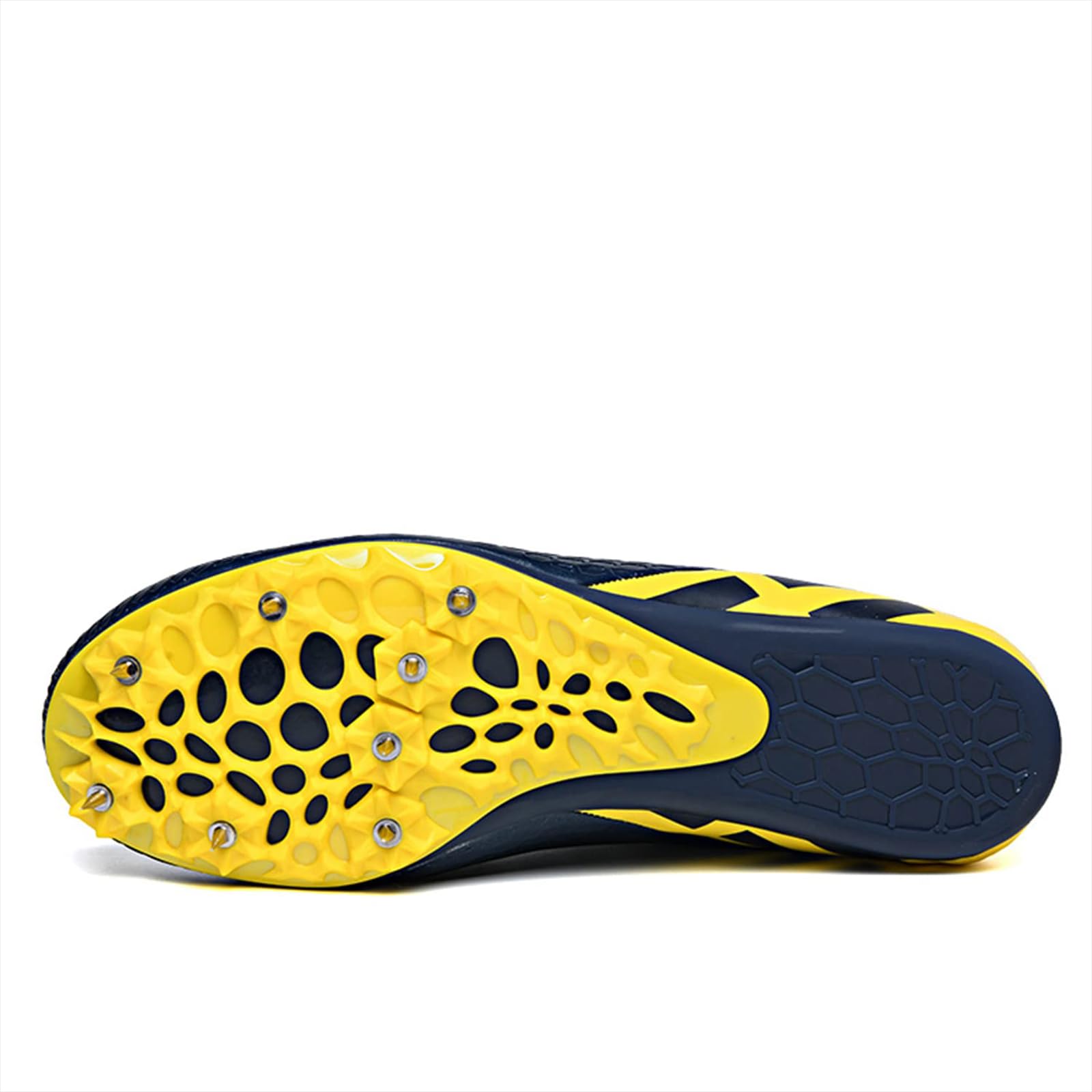 Zapatillas de Atletismo, Zapatillas de Atletismo con Clavos para Sprint y Media Distancia,B,42
