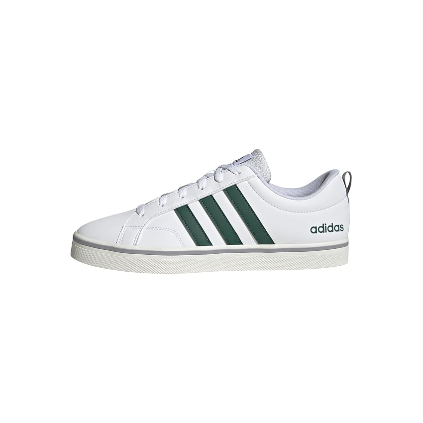 adidas Unisex - Adulto VS Pace 2.0 Shoes, Ftwr White Collegiate Green Glory Grey, 37 1/3 EU