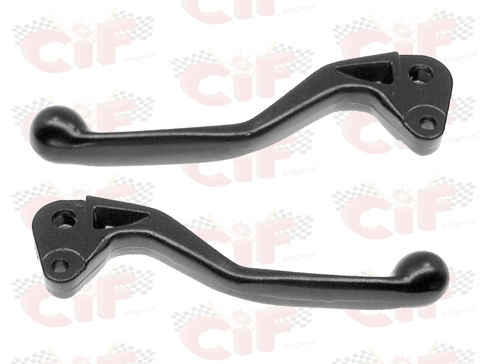 Cif Coppia Leve Alluminio Verniciate Nere VESPA PK - PK XL