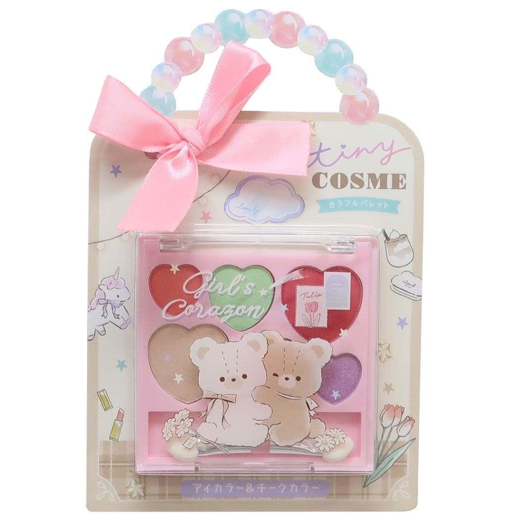 Amazon | タイニーコスメ[キッズコスメ]カラフルパレット アイシャドウ