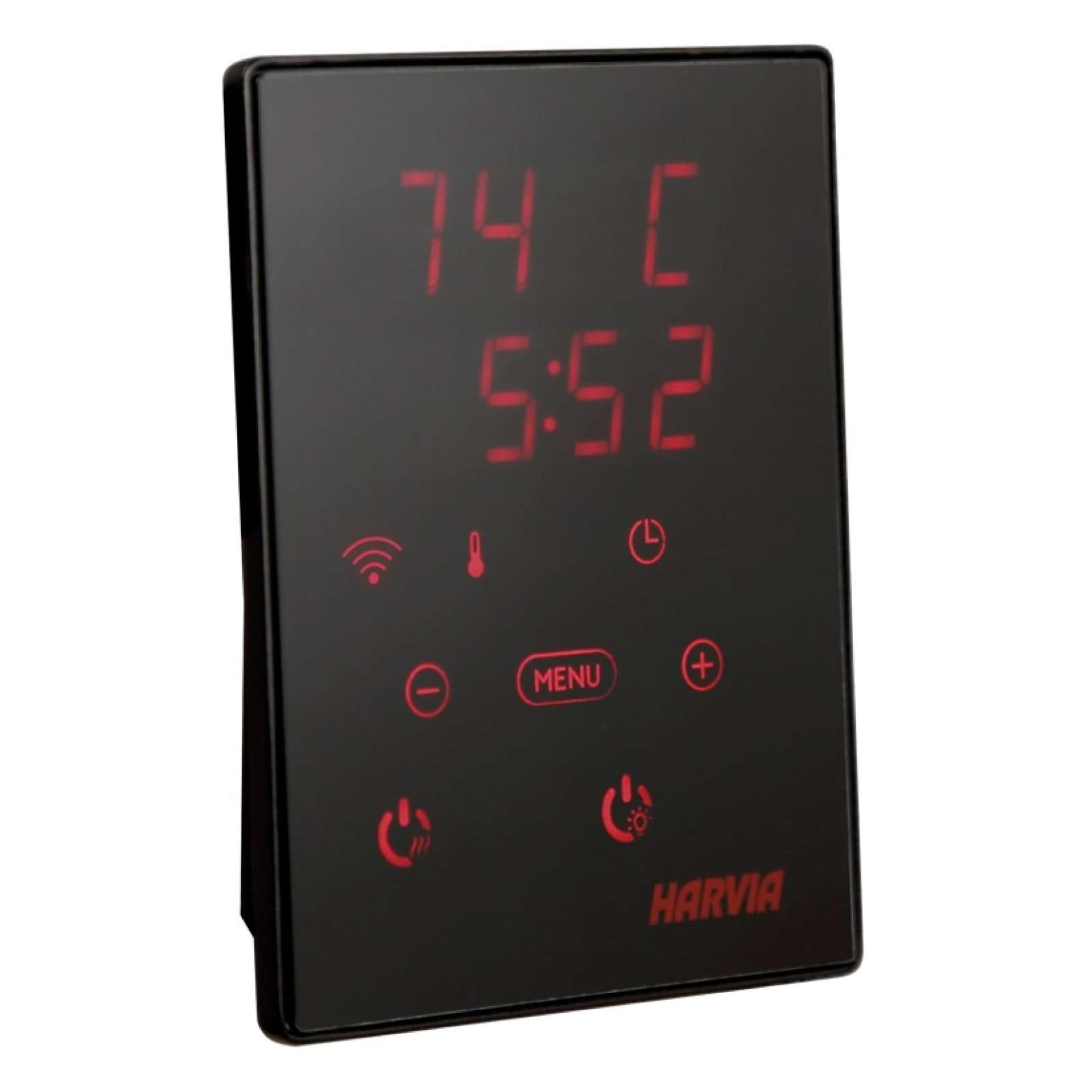 Harvia Cilindro PC90XW WiFi 9 kW finnischer Saunaofen mit Steuerung Xenio WiFi Bedienteil