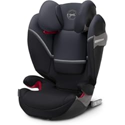 Fundas Para Asientos De Autos Toyota Corolla Cybex Gold - Silla de coche Solution S-Fix, para coches con y sin Isofix, Grupo 2/3 (15-36 kg), Desde los 3 hasta los 12 años aprox., Negro (Granite Black)