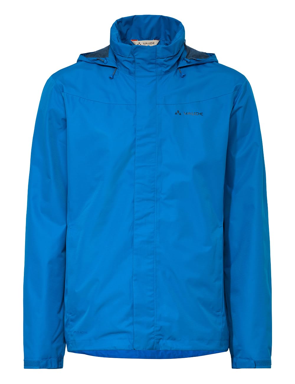 VAUDE Escape Bike Light Regenjacke für Herren – Wasserdicht, Dampfdurchlässig, Winddicht, Fahrradjacke mit 2-Lagen-Membran und Kapuze, Windbreaker – radiate blue uni, Größe: S