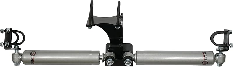 Estabilizador duplo de direção Freedom Offroad dianteiro para Jeep Wrangler 2007–2017 com elevação de 5,08 cm – 1 unidade